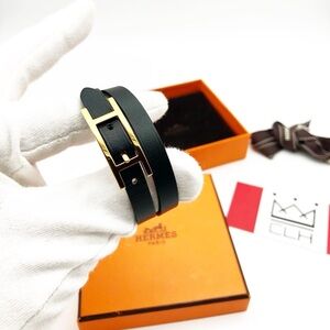HERMES DOUBLE BE HAPI REVERSIBLE BRACELET